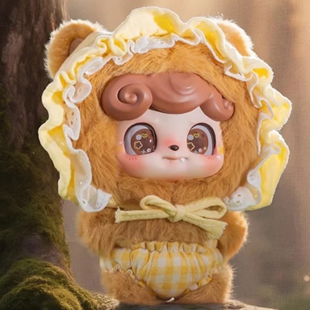 O.Kid Fairy Tales Series Plush NIB - Baby Wolf‎